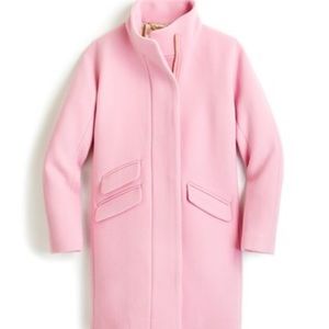 J Crew Wool Cocoon Coat in Fresh Bouquet 4 Tall